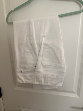 Lisa Rinna Collection White Pants - Slim Fit